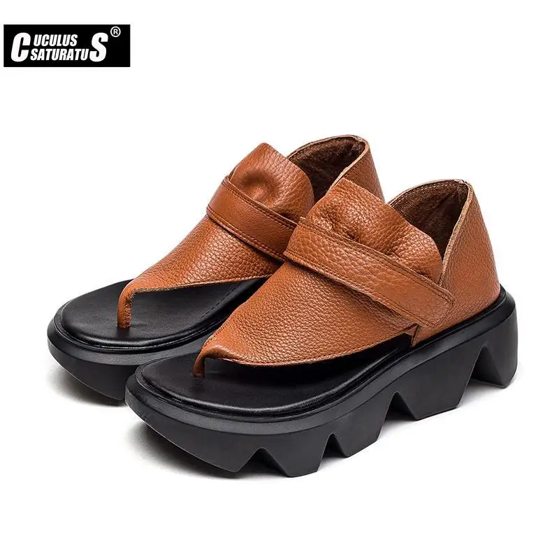 Cuculus Platform Sandals Women Wedge High Heels Shoes Women Genuine Leather Sandal Summer Casual Wedges Woman Sandal
Cuculus Platform Sandals Women Wedge High Heels Shoes Women Genuine Leather Sandal Summer Casual Wedges Woman Sandal