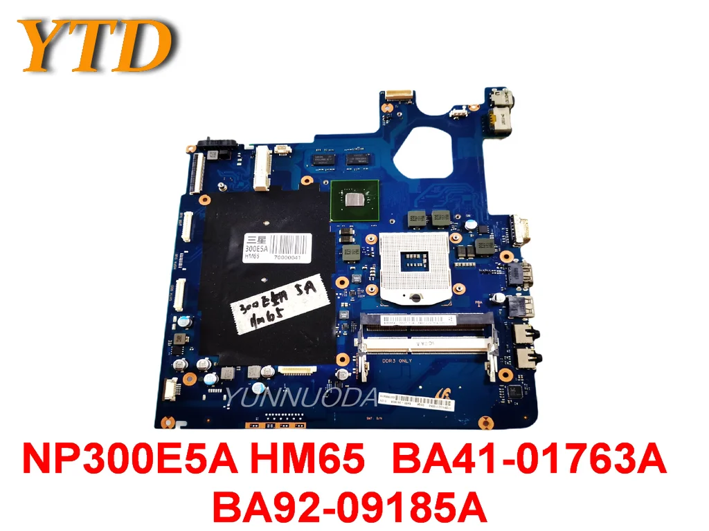 Original for SAMSUNG NP300E5A laptop motherboard NP300E5A HM65 BA41-01763A BA92-09185A tested good free shipping
Original for SAMSUNG NP300E5A laptop motherboard NP300E5A HM65 BA41-01763A BA92-09185A tested good free shipping