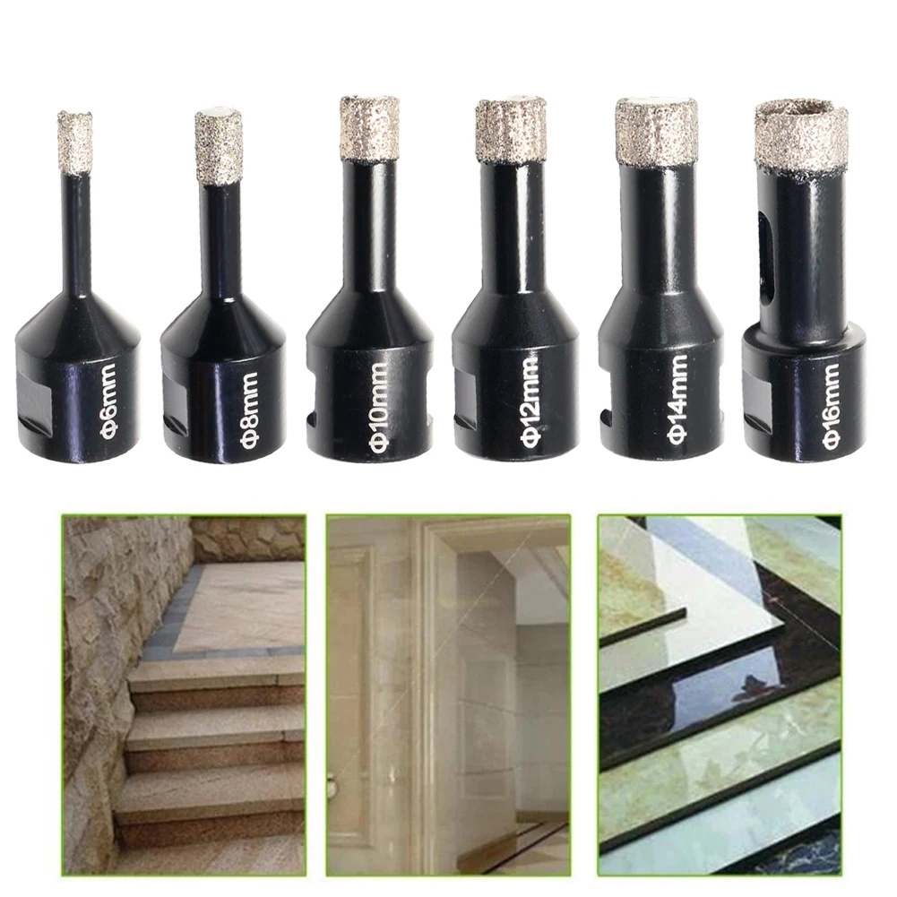 

6-16mm Diamond Hole Opener M14 Angle Grinder Drill Bit Hole Saw Cutter Tile Ceramic Marble Concrete Drill Bits Tool
