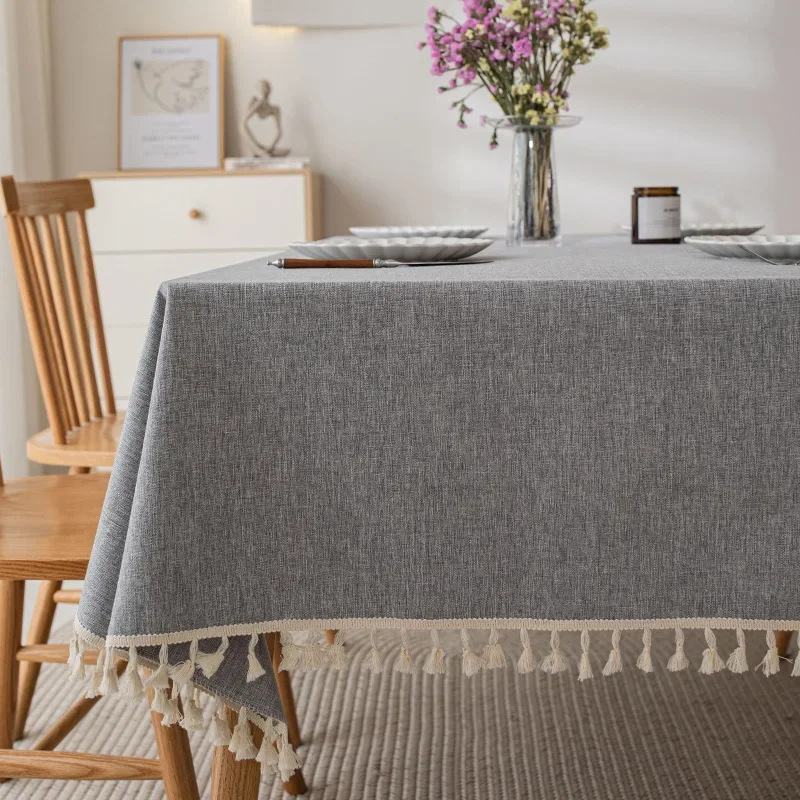 Solid Color Table Cloth Waterproof Tablecloth Anti-scalding Thickened Rectangular Home Party Dining Room Furnishings
Solid Color Table Cloth Waterproof Tablecloth Anti-scalding Thickened Rectangular Home Party Dining Room Furnishings