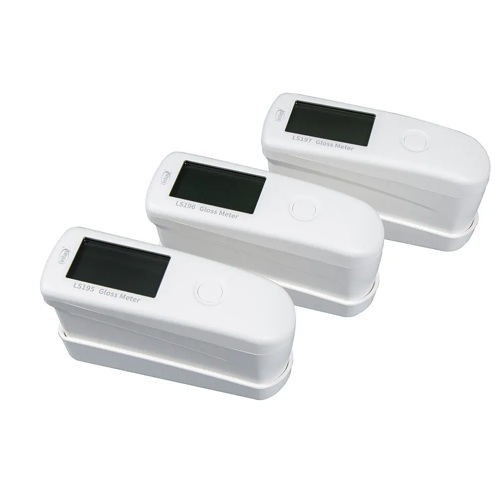 LS190 LS195 LS196 LS197 Gloss Meter Glossmeter for Paint Ink Tiles Stone Wood Paper Plastic Metal Surface Gloss Tester
LS190 LS195 LS196 LS197 Gloss Meter Glossmeter for Paint Ink Tiles Stone Wood Paper Plastic Metal Surface Gloss Tester