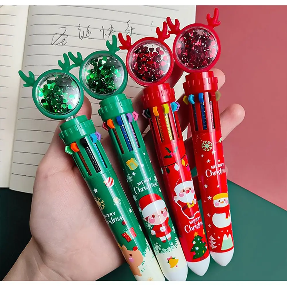 1PC Cartoon Ten Colors Pen Santa Claus Xmas Boy Deer Snowman Ballpoint Pen Elementary School Gifts Stationery Merry Christmas
1PC Cartoon Ten Colors Pen Santa Claus Xmas Boy Deer Snowman Ballpoint Pen Elementary School Gifts Stationery Merry Christmas