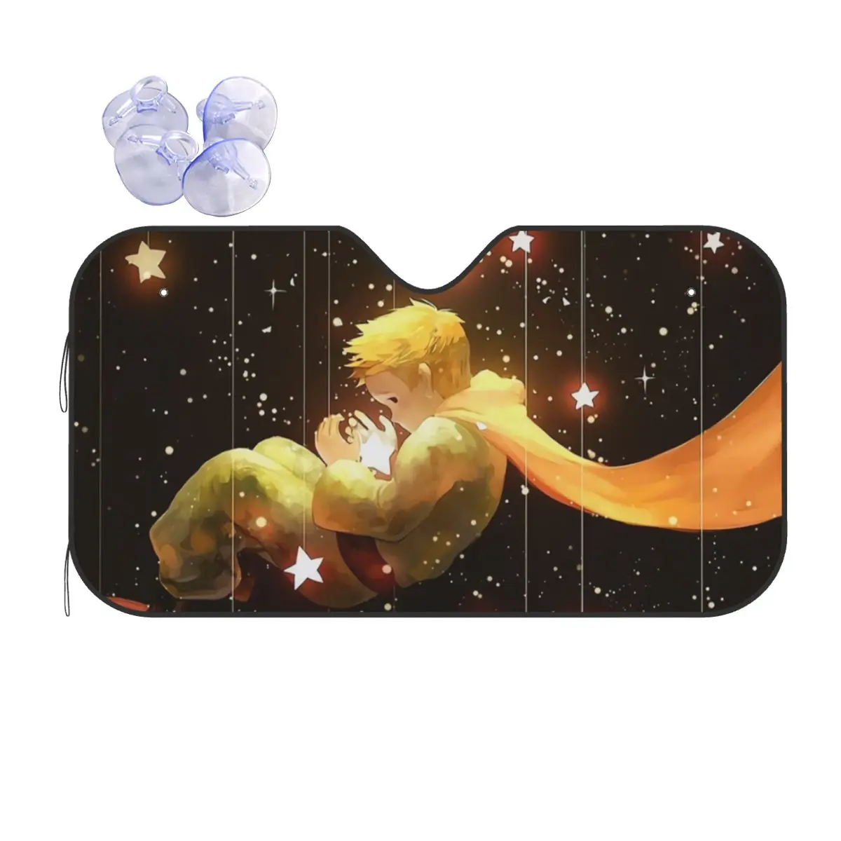 Солнцезащитный козырек The Little Prince, Универсальный козырек для лобового стекла автомобиля Fox Galaxy, 70x130 см, автомобильный солнцезащитный козырек, автомобильные чехлы
Солнцезащитный козырек The Little Prince, Универсальный козырек для лобового стекла автомобиля Fox Galaxy, 70x130 см, автомобильный солнцезащитный козырек, автомобильные чехлы