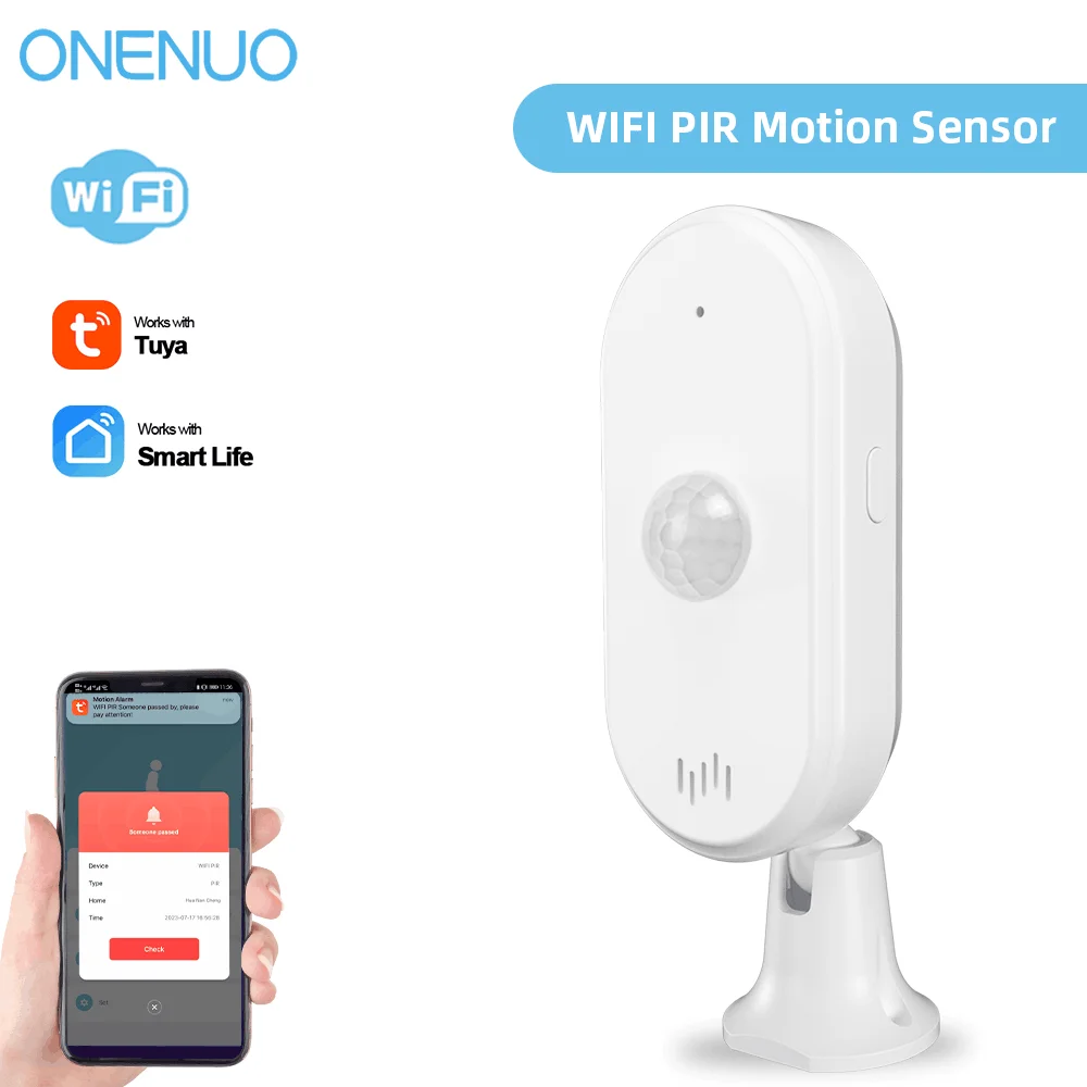 WiFi Tuya Smart PIR Motion Detector Tuya Infrared Detector Sensor Human Body Infrared Security Alarm Detector
WiFi Tuya Smart PIR Motion Detector Tuya Infrared Detector Sensor Human Body Infrared Security Alarm Detector