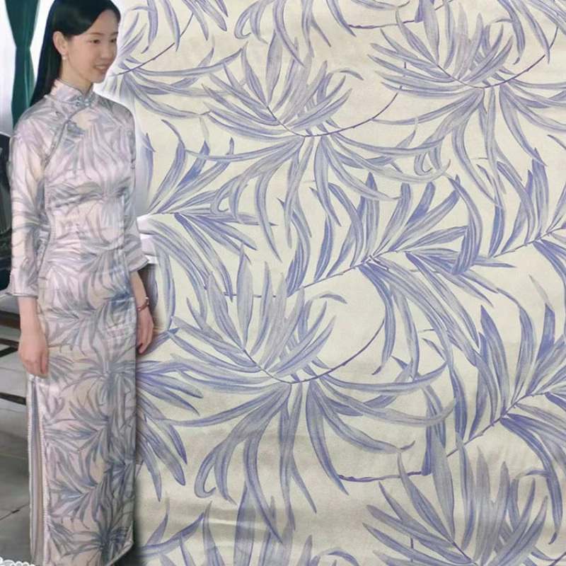 Mulberry Silk Print Stretch Twill Satin Fabric Summer Fresh Cheongsam Skirt High-end Diy Top Soft to the Touch Wholesale Cloth
Mulberry Silk Print Stretch Twill Satin Fabric Summer Fresh Cheongsam Skirt High-end Diy Top Soft to the Touch Wholesale Cloth