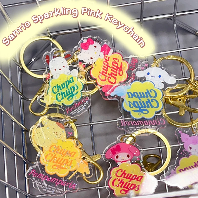 Sanrio мультфильм акриловый блеск Sanrio милый креативный брелок школьная сумка Подвеска Автомобиль Подвеска
Sanrio мультфильм акриловый блеск Sanrio милый креативный брелок школьная сумка Подвеска Автомобиль Подвеска