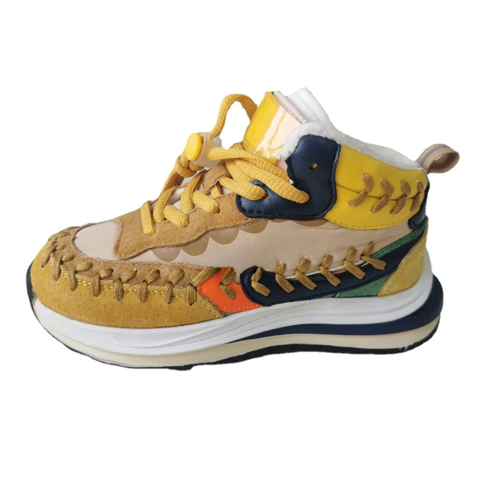 Winter 2023 Kid Fashion Sneakers Toddler Little Big Boy Girl Lace-Up Sewing Style Trainers Children Faux Fur Warm Designer Shoes
Winter 2023 Kid Fashion Sneakers Toddler Little Big Boy Girl Lace-Up Sewing Style Trainers Children Faux Fur Warm Designer Shoes