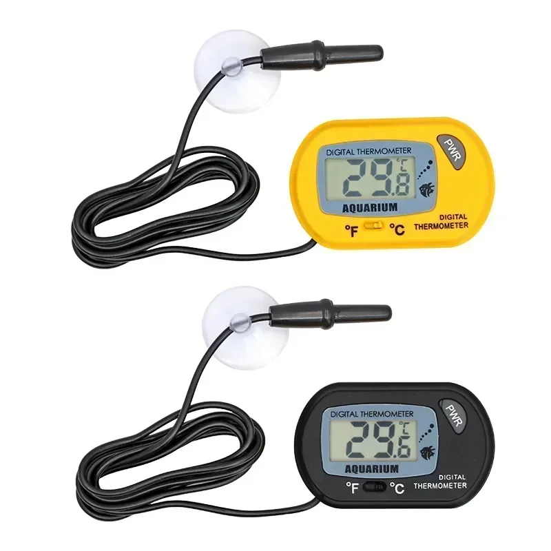 

Thermometer Tank Temp Detector Pet LCD Alarm Meter Aquatic Tool Aquarium Digital Fish Supplies Water Temperature