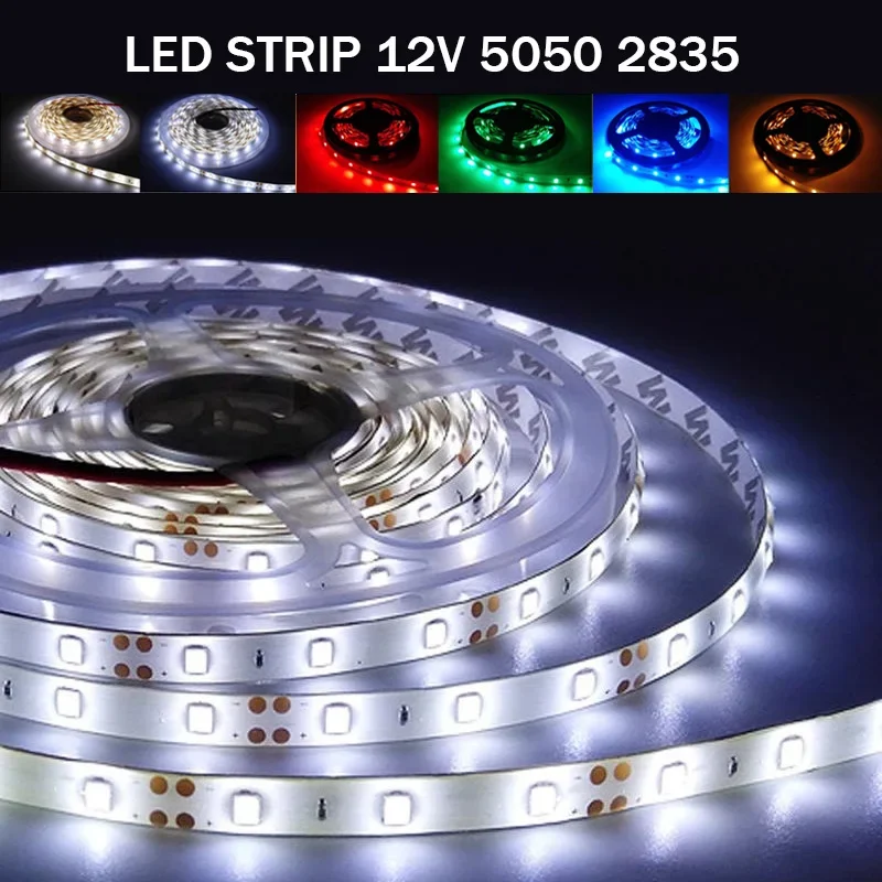 Led Tape 12V High Brightness Decorative Led Lights Strip Flexible 5M White Ice String 5050 Colorful Children Into The Room Diode
Led Tape 12V High Brightness Decorative Led Lights Strip Flexible 5M White Ice String 5050 Colorful Children Into The Room Diode
