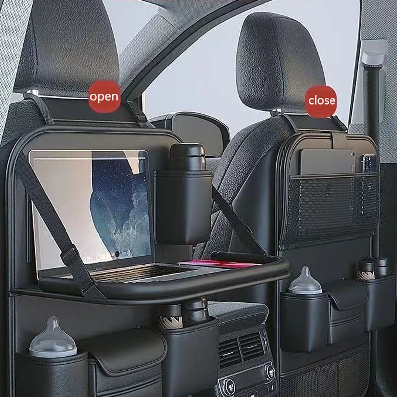 Car Seat Back Organizer Large Capacity Storage Bag with Foldable Tablet Tray PU Leather Multi Pocket Auto Organizer Bag
Car Seat Back Organizer Large Capacity Storage Bag with Foldable Tablet Tray PU Leather Multi Pocket Auto Organizer Bag