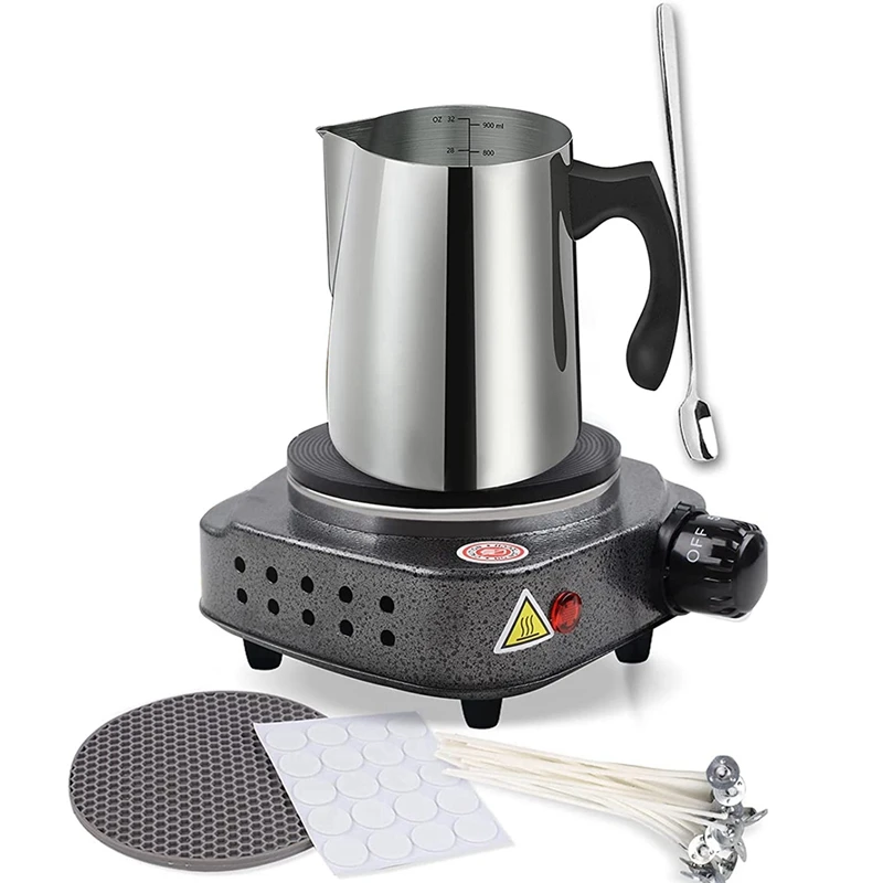 Candle Making Kit Candle Making Tools Candle Making Supplies With Electronic Hot Plate For Melting Wax US Plug
Candle Making Kit Candle Making Tools Candle Making Supplies With Electronic Hot Plate For Melting Wax US Plug