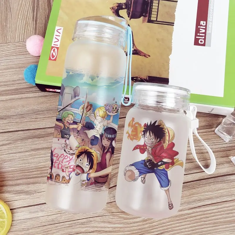 Anime One Piece Figure Ace Frosted Glass Cup Luffy Zoro Sanji Nami Student Children's Pipette Water Bottle Outdoor Water Cup
Anime One Piece Figure Ace Frosted Glass Cup Luffy Zoro Sanji Nami Student Children's Pipette Water Bottle Outdoor Water Cup