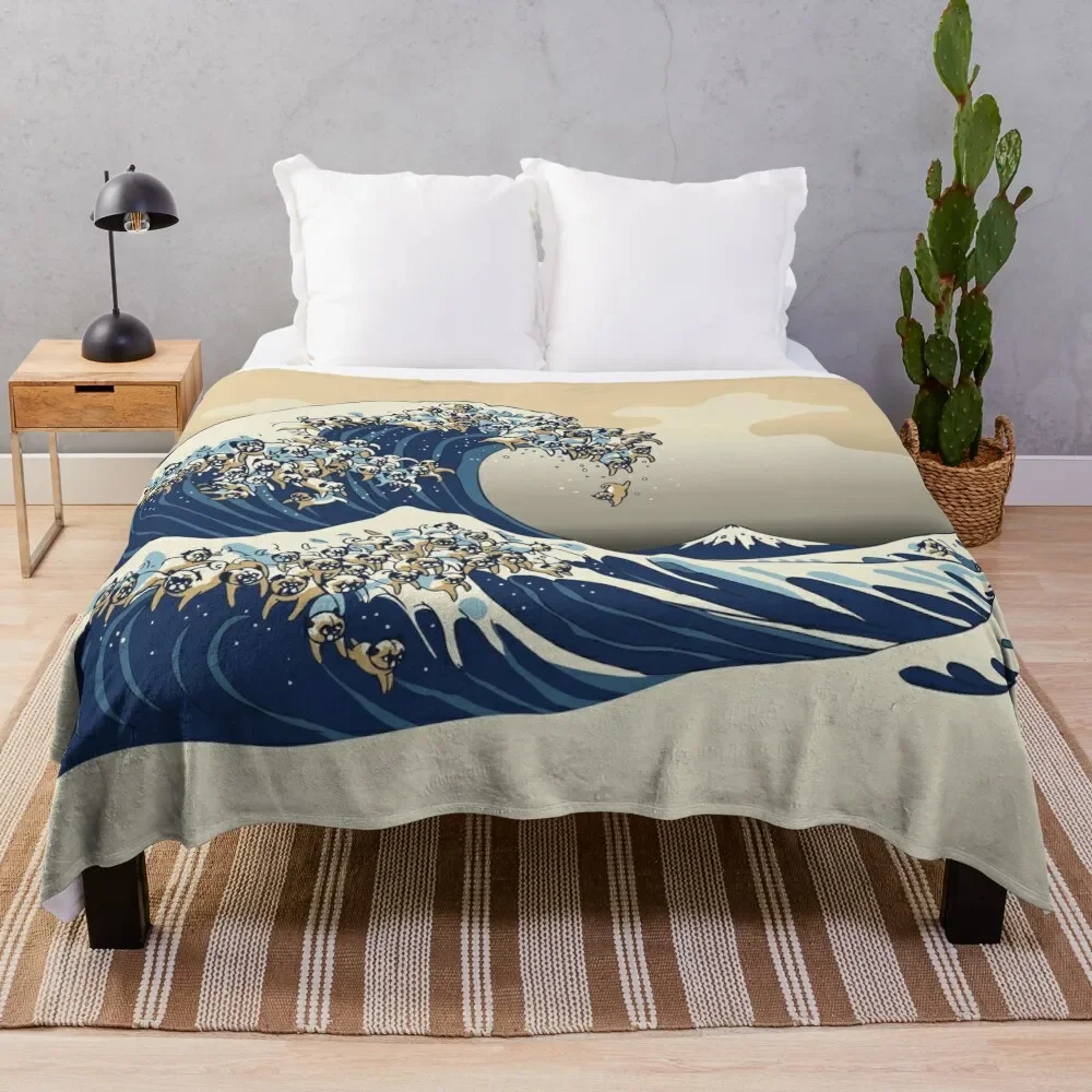 The Great Wave of Pugs Vanilla Sky Throw Blanket Fashion Sofas Soft Plaid Cute Moving Blankets
The Great Wave of Pugs Vanilla Sky Throw Blanket Fashion Sofas Soft Plaid Cute Moving Blankets