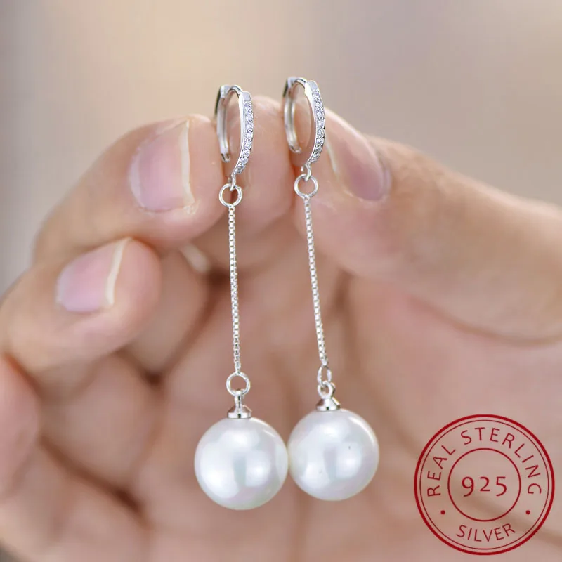 S925 sterling silver pearl earrings women's long earrings 2023 new earbuds circle tassels hypoallergenic earrings jewelry
S925 sterling silver pearl earrings women's long earrings 2023 new earbuds circle tassels hypoallergenic earrings jewelry