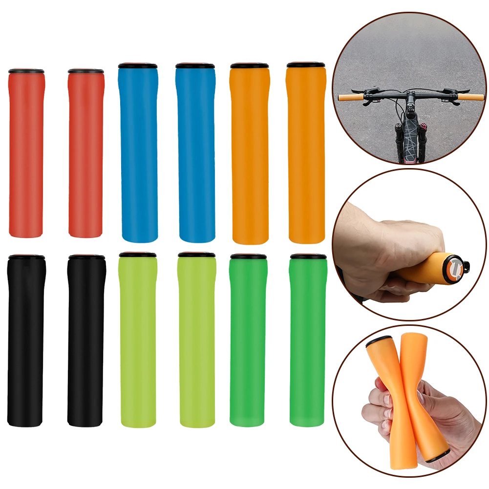Bicycle Silicone Grips Anti-Slip Shock Absorbing Grips Cycling Handlebar 12.6*2.7CM Bicycle Accessories
Bicycle Silicone Grips Anti-Slip Shock Absorbing Grips Cycling Handlebar 12.6*2.7CM Bicycle Accessories