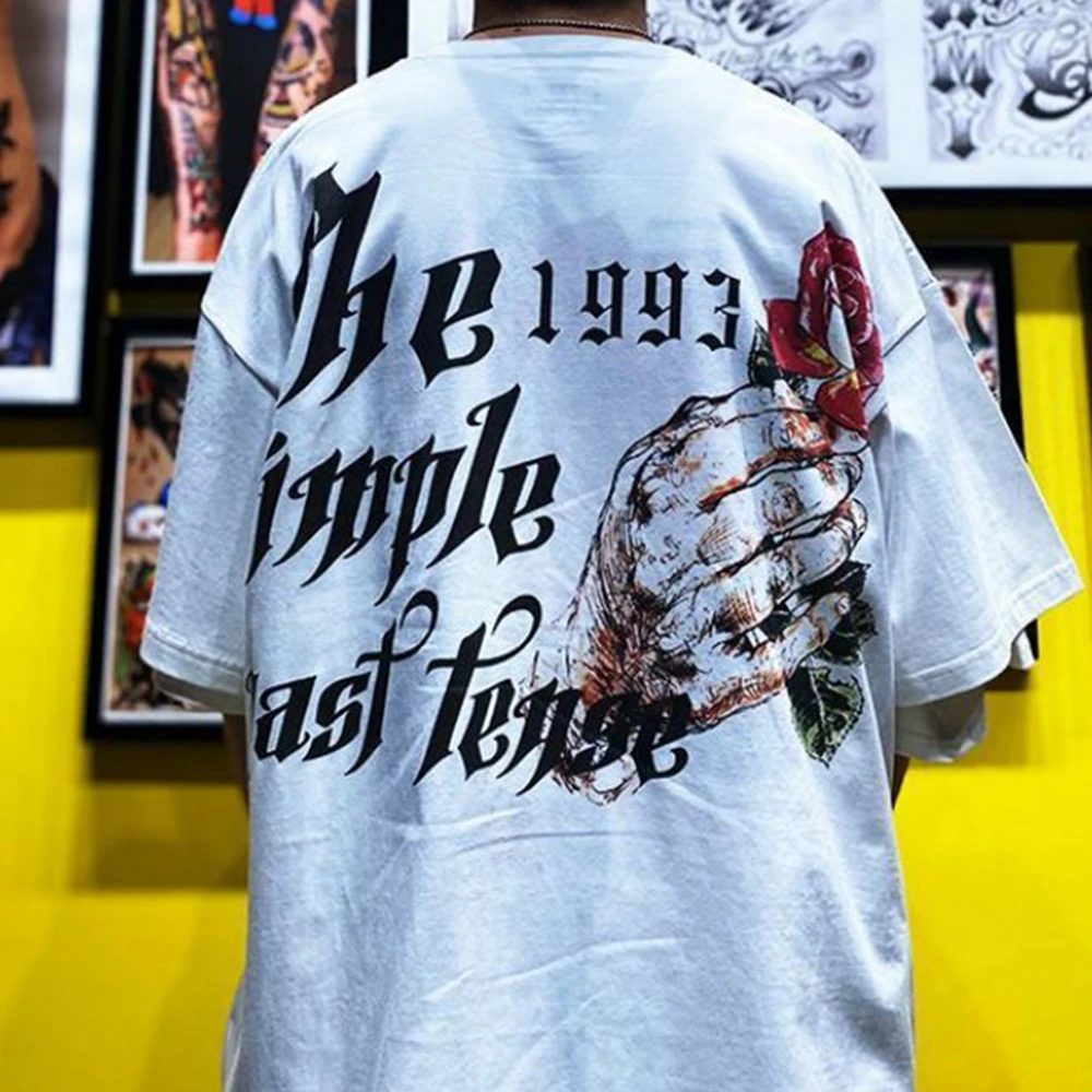 Pure Cotton Street Retro Motorcycle T-shirt Men's Loose Chicano Graffiti Printing Casual All-match West Coast Short-sleeved Top
Pure Cotton Street Retro Motorcycle T-shirt Men's Loose Chicano Graffiti Printing Casual All-match West Coast Short-sleeved Top