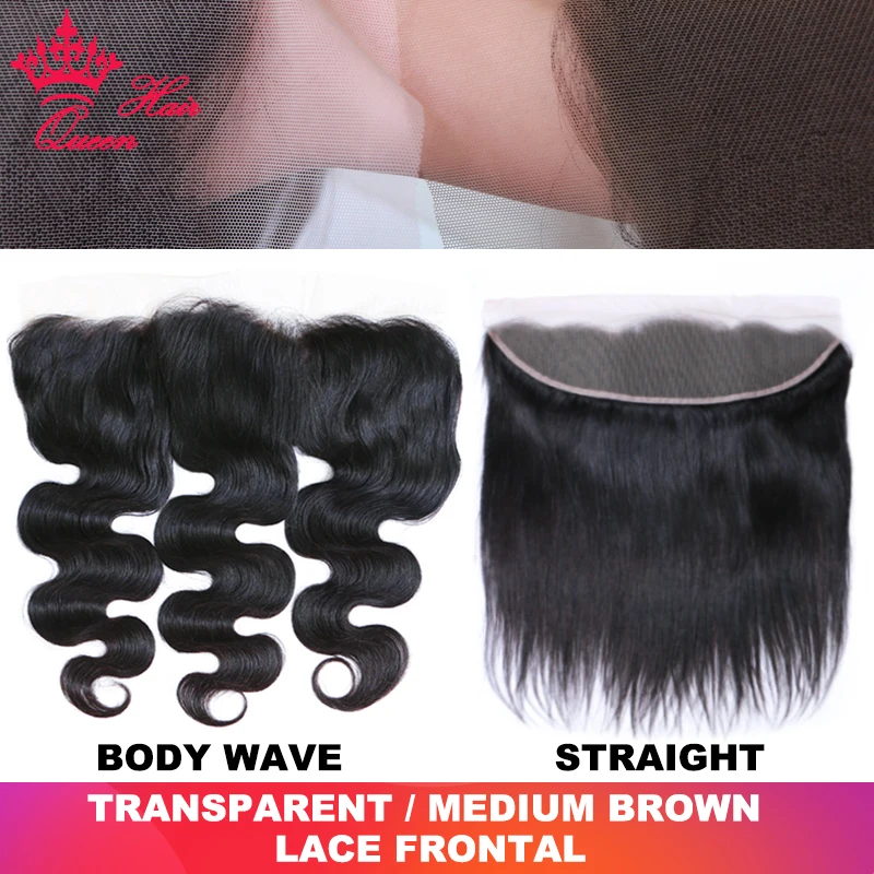 Transparent Lace Frontal 13x4 13x6 Brazilian Virgin Human Raw Hair Medium Brown Lace Body Wave / Straight Pre Plucked Hairline
Transparent Lace Frontal 13x4 13x6 Brazilian Virgin Human Raw Hair Medium Brown Lace Body Wave / Straight Pre Plucked Hairline
