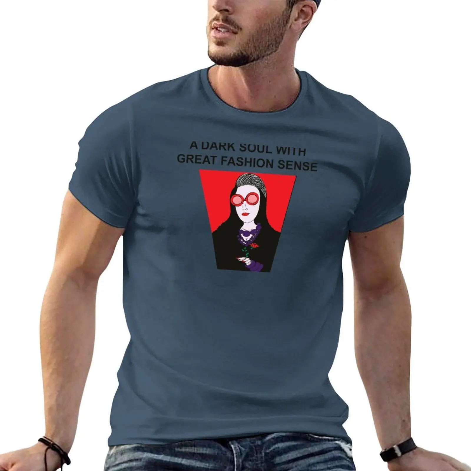 A DARK SOUL WITH GREAT FASHION SENSE.0. T-Shirt T-shirt for a boy anime clothes mens clothes
A DARK SOUL WITH GREAT FASHION SENSE.0. T-Shirt T-shirt for a boy anime clothes mens clothes