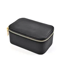 Portable Monolayer Birthday Gifts Joyeros Organizers Jewelry Box Zipper Rings Earrings Multi-function Storage Case PU Leather 
Portable Monolayer Birthday Gifts Joyeros Organizers Jewelry Box Zipper Rings Earrings Multi-function Storage Case PU Leather