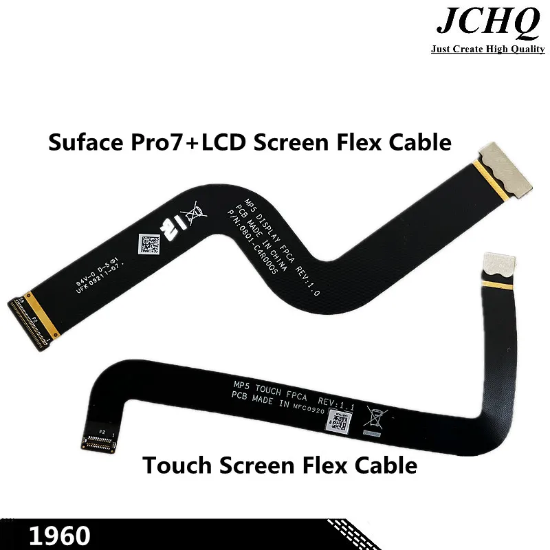 JCHQ Original For Microsoft Surface Pro 7+ Pro7 Plus 1960 LCD DisplayTouch Screen Flex Cable Repair Part
JCHQ Original For Microsoft Surface Pro 7+ Pro7 Plus 1960 LCD DisplayTouch Screen Flex Cable Repair Part