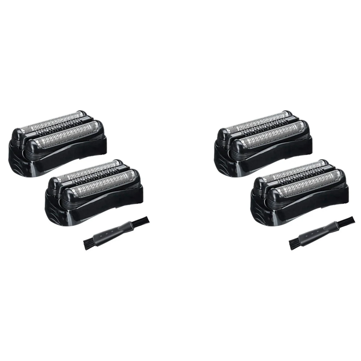 

4Pcs 21B Shaver Replacement Head for Braun Serie 3 Electric Razors 301S,310S,320S,330S,340S,360S,3010S,3020S,3030S,3040