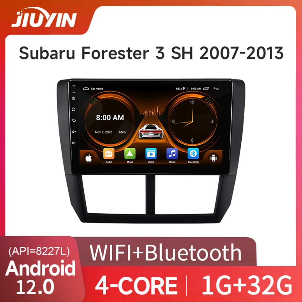 

JIUYIN Android 12 Carplay Car Radio For Subaru Forester 3 SH 2007-2013 For Impreza GH GE 2 Din Multimedia Player 2 din Head Unit