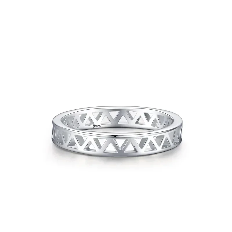

2023 ME5 Женское Обручальное кольцо полностью выложенное фианитом серебряного цвета элегантное простое женское Ювелирное кольцо Горячая Распродажа