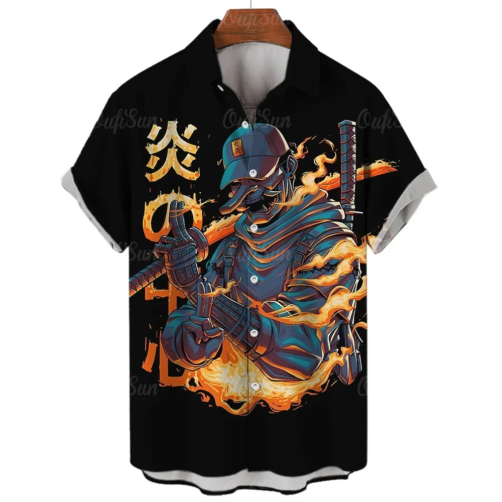 Men's Hawaiian Shirt Tessffel Samurai Japanese Samurai 3d Printed Shirt Men's Fashion Summer Harajuku Casual Plus Size Men's Shi
Men's Hawaiian Shirt Tessffel Samurai Japanese Samurai 3d Printed Shirt Men's Fashion Summer Harajuku Casual Plus Size Men's Shi