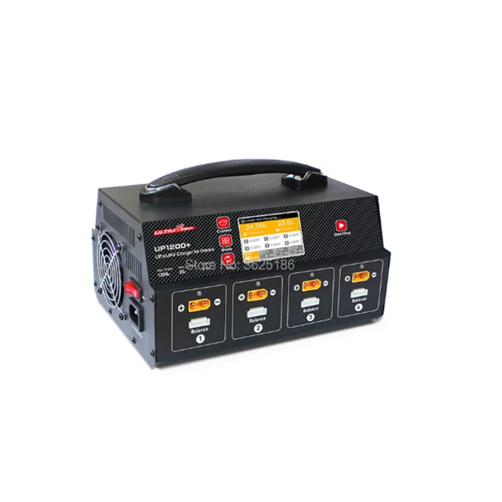 Устройство для быстрой зарядки беспилотных летательных аппаратов/сельскохозяйственных дронов Ultra Power UP1200 + 25A с дисплеем для 8 каналов 2-6S LiPo LiHV аккумулятор 
Устройство для быстрой зарядки беспилотных летательных аппаратов/сельскохозяйственных дронов Ultra Power UP1200 + 25A с дисплеем для 8 каналов 2-6S LiPo LiHV аккумулятор