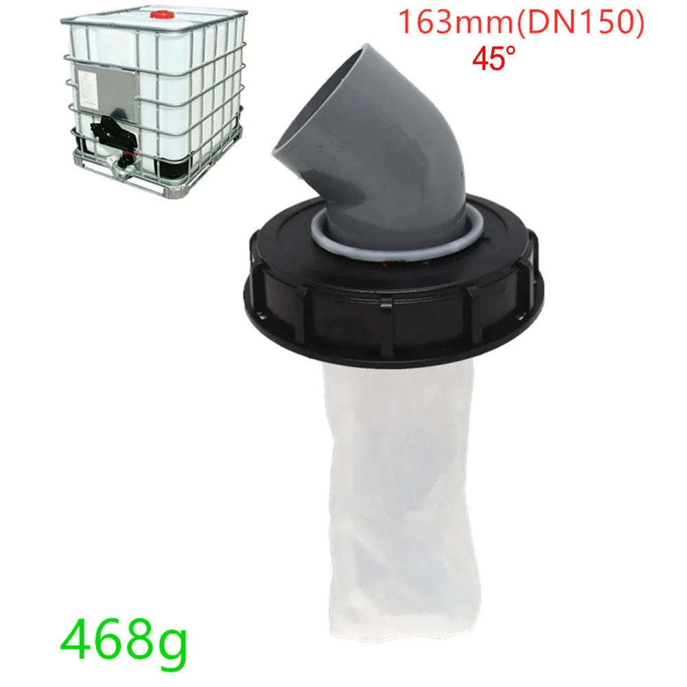 IBC DN150 Elbow Cover Filter Bag Rainwater 45° Water Quality Protection Lid Outdoor Garden Ibc Tank Accessories Dirt Removal
IBC DN150 Elbow Cover Filter Bag Rainwater 45° Water Quality Protection Lid Outdoor Garden Ibc Tank Accessories Dirt Removal