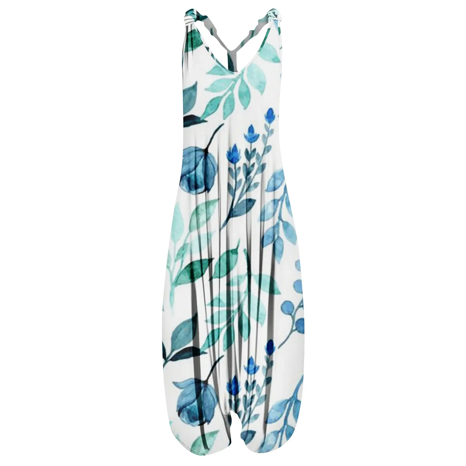 Women'S Casual Print Overalls Loose Large Size Casual Sleeveless Strappy Jumpsuit Elegant Woman Jumpsuit Ladies Jumpsuits
Women'S Casual Print Overalls Loose Large Size Casual Sleeveless Strappy Jumpsuit Elegant Woman Jumpsuit Ladies Jumpsuits