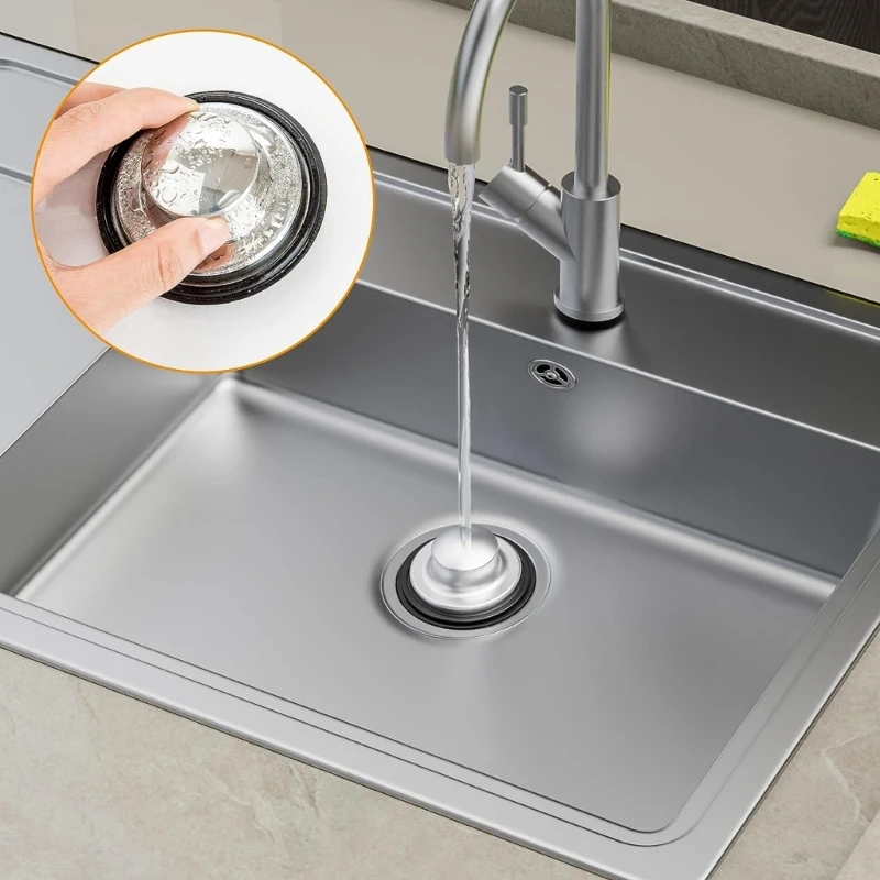 Sink Drain Strainers Aluminum Alloy Anti-Clogging Sink Drain Stopper Kitchen Sink Drain Catcher and Drain Cover
Sink Drain Strainers Aluminum Alloy Anti-Clogging Sink Drain Stopper Kitchen Sink Drain Catcher and Drain Cover