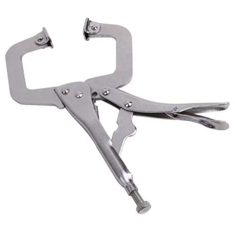 Alloy Steel C Clamp Vise Grip Locking Welding Quick Pliers Pincers Tongs Forceps Wood Tenon Hand Tools
Alloy Steel C Clamp Vise Grip Locking Welding Quick Pliers Pincers Tongs Forceps Wood Tenon Hand Tools