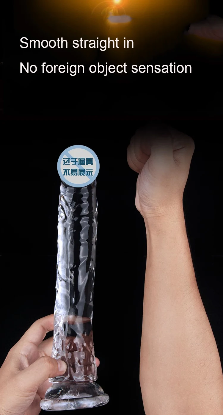 Dildo porn Jelly oversized sex toy Artificial female dildo masturbation G-spot orgasm simulated sex shop Dildo porn Jelly oversized sex toy Artificial female dildo masturbation G-spot orgasm simulated sex shop