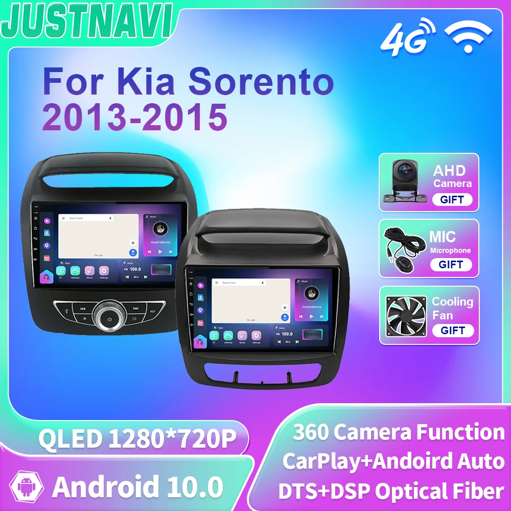 Автомагнитола JUSTNAVI QLED для Kia Sorento 2013-2015, мультимедийный проигрыватель 2DIN, Android 10, Стерео Авторадио, GPS-навигация, 2Din DVD
Автомагнитола JUSTNAVI QLED для Kia Sorento 2013-2015, мультимедийный проигрыватель 2DIN, Android 10, Стерео Авторадио, GPS-навигация, 2Din DVD