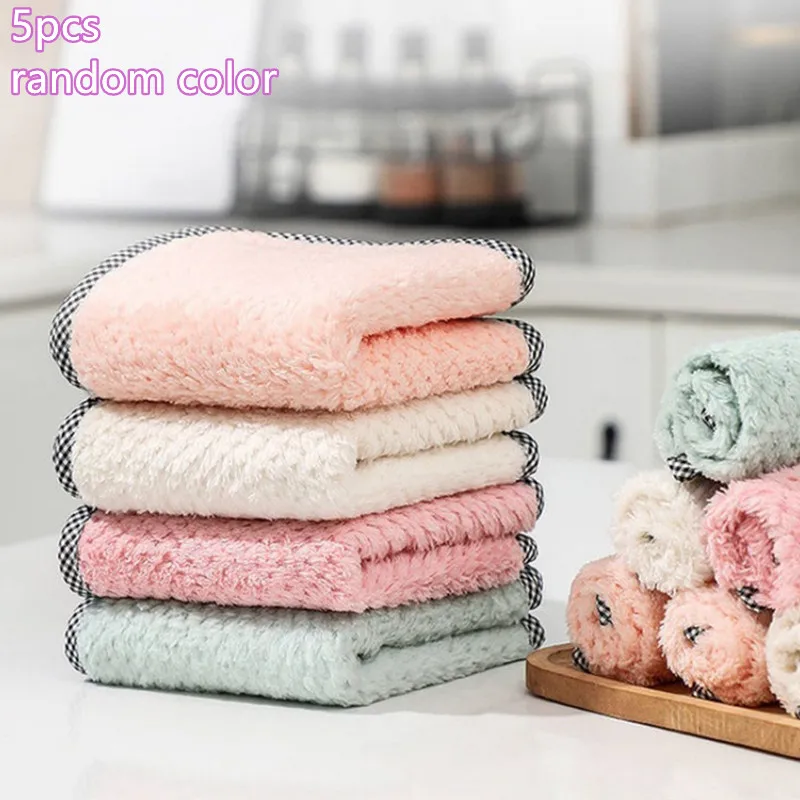 Anti-Oil Kitchen Towel Microfiber Kitchen Cleaning Cloth Thicken Absorbent Scouring Pad Kitchen Daily Dish Towel
Anti-Oil Kitchen Towel Microfiber Kitchen Cleaning Cloth Thicken Absorbent Scouring Pad Kitchen Daily Dish Towel