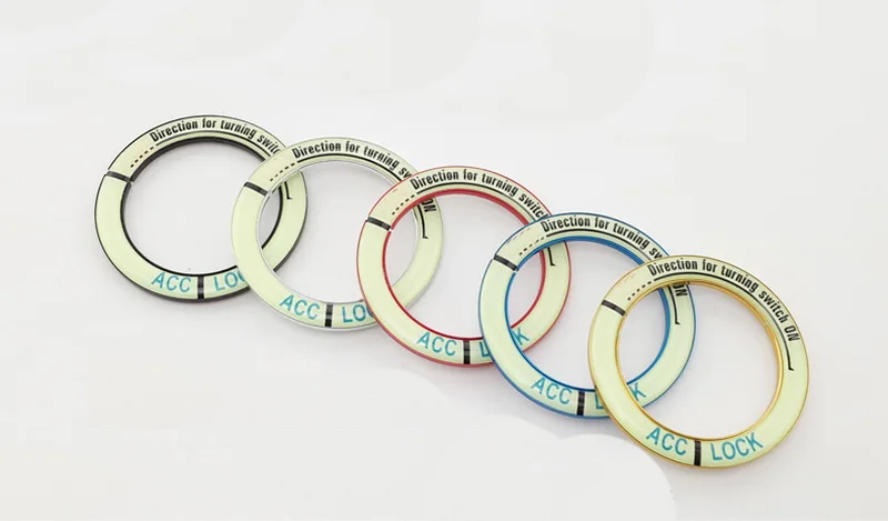 Start Keyring Ignition Key Ring Engine Start Switch Cover Luminous Decoration Car styling Accessories for Buick Weilang 2017
Start Keyring Ignition Key Ring Engine Start Switch Cover Luminous Decoration Car styling Accessories for Buick Weilang 2017