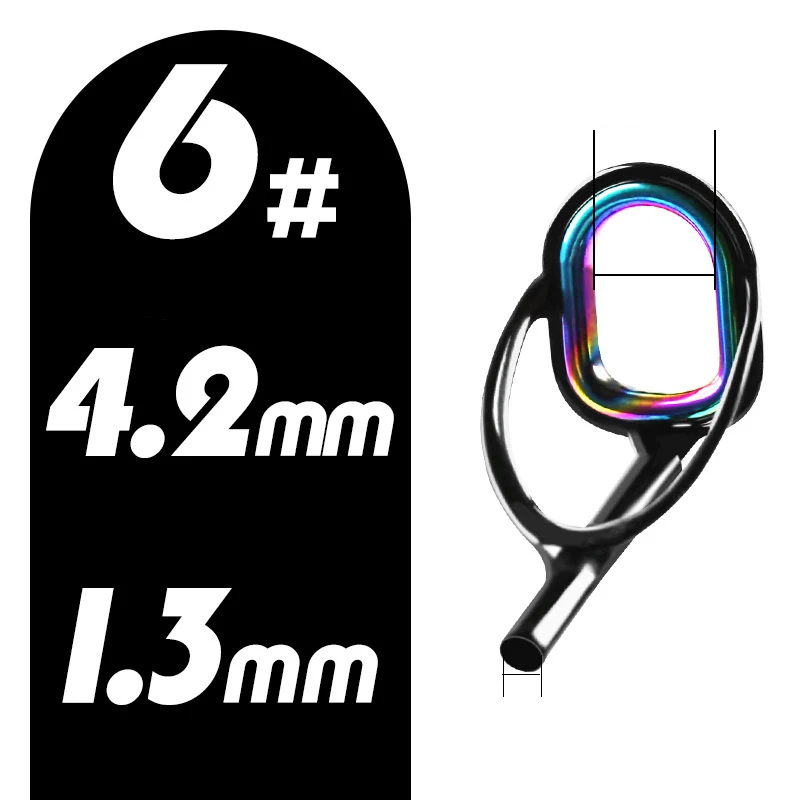 Slightly Ring Ceramic Ring for Fishing Rod Pole Guide Tip Top Ring Smooth Inner Wall for Improved Fishing Performance
Slightly Ring Ceramic Ring for Fishing Rod Pole Guide Tip Top Ring Smooth Inner Wall for Improved Fishing Performance