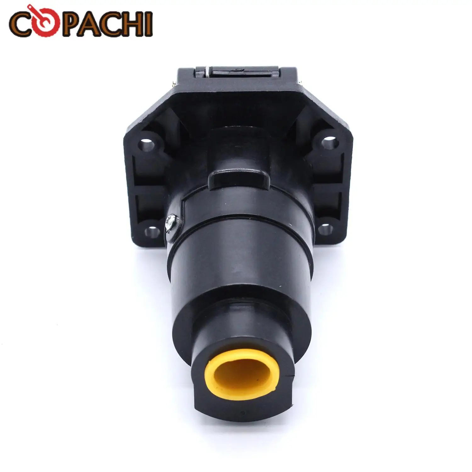 

12V 7 Pin Round Trailer Plug 7 Way Socket Adapter Wiring Connector for American With 3 Months Warranty