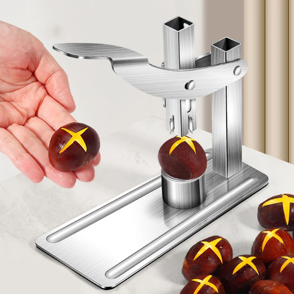 Crosses Serrated Chestnut Opening Machine Innovative Labor-saving Chestnut Shell Opener For Living Room
Crosses Serrated Chestnut Opening Machine Innovative Labor-saving Chestnut Shell Opener For Living Room