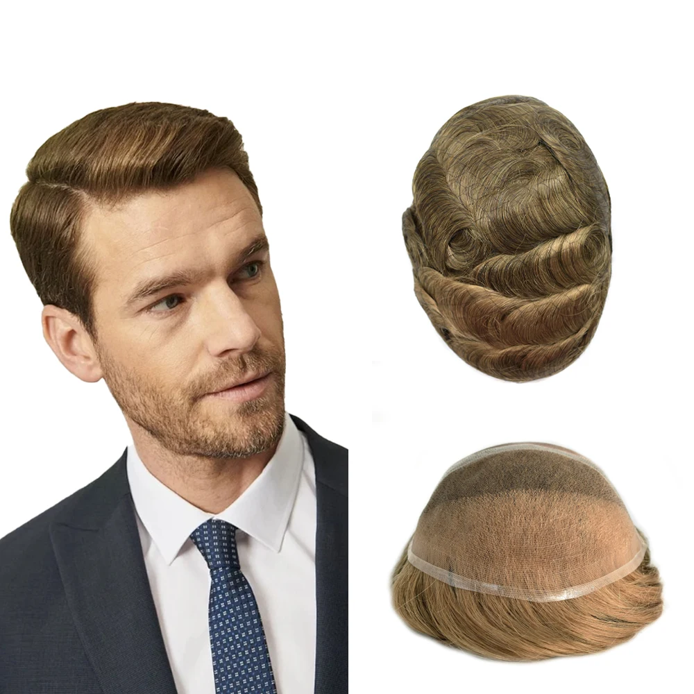 Парик с кружевной передней частью для мужчин с тонкой моно вокруг прозрачных мужских париков ручная работа светлые искусственные коричневые человеческие волосы 
Парик с кружевной передней частью для мужчин с тонкой моно вокруг прозрачных мужских париков ручная работа светлые искусственные коричневые человеческие волосы