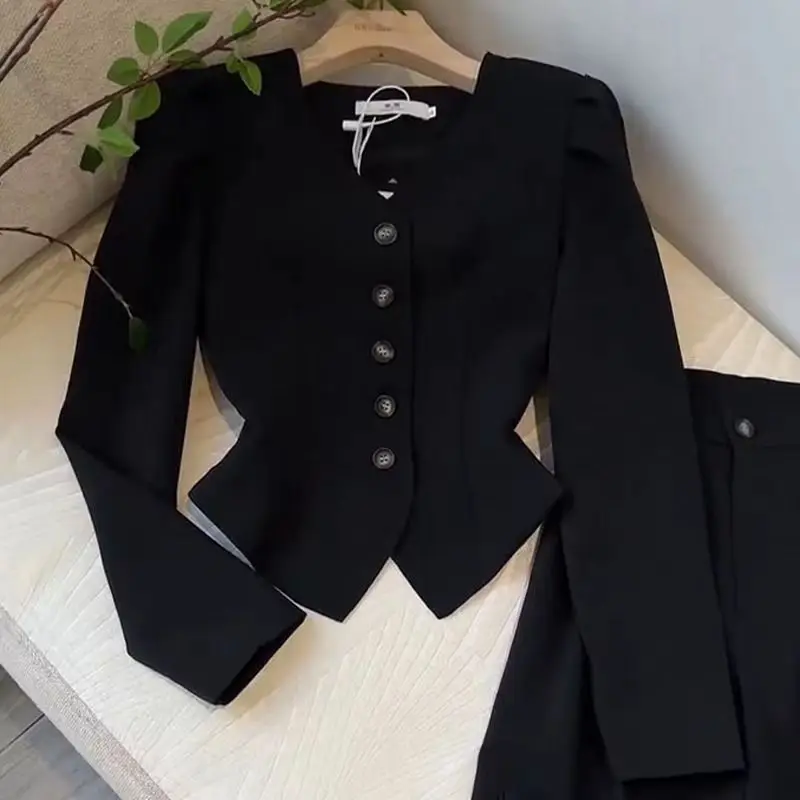 Women's Plus Size French V-neck Irregular Blazer Wide Leg Pants Set Retro Casual Solid Color Suit Two-piece Sets
Women's Plus Size French V-neck Irregular Blazer Wide Leg Pants Set Retro Casual Solid Color Suit Two-piece Sets