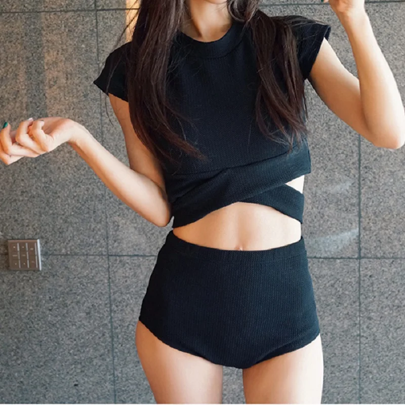 Korean Style High Waist Bikini Set Women Padded Biquini Suit Two Pieces Swimwear Swimsuit High Quality Beach Suit New
Korean Style High Waist Bikini Set Women Padded Biquini Suit Two Pieces Swimwear Swimsuit High Quality Beach Suit New