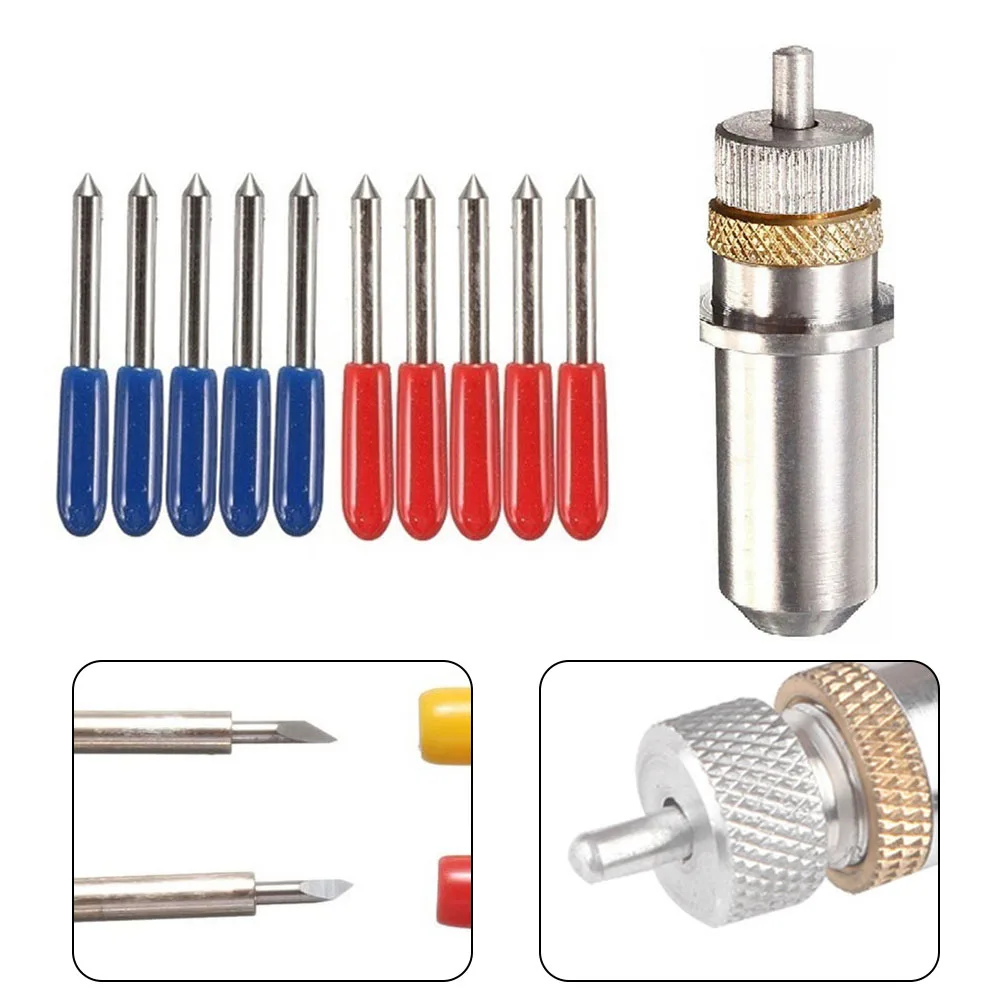 10pcs 45 And 60 Degree Steel Blades+Silver Blade Holder Tungsten Steel Tool Parts For Roland Vinyl Cutter Estic Imported Plotter
10pcs 45 And 60 Degree Steel Blades+Silver Blade Holder Tungsten Steel Tool Parts For Roland Vinyl Cutter Estic Imported Plotter
