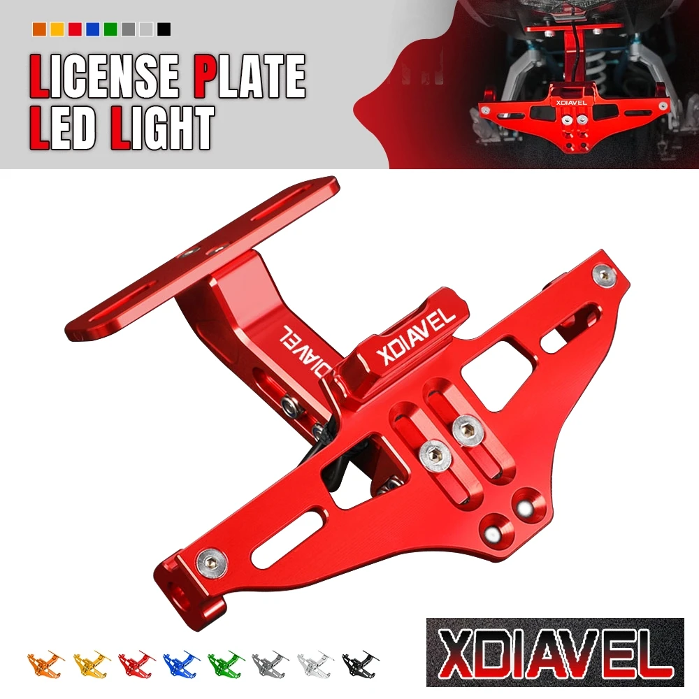 Motorcycle License Plate Holder LED Turn Signal Light For DUCATI DIAVEL 2011-2015 XDiavel S Diavel 1260 1200 Accessories
Motorcycle License Plate Holder LED Turn Signal Light For DUCATI DIAVEL 2011-2015 XDiavel S Diavel 1260 1200 Accessories