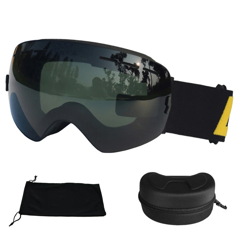 LOCLE Adult Men Women Ski Goggles Double Layers UV400 Anti-fog Big Spherical Snowboard Skiing Glasses Ski Eyewear Masks
LOCLE Adult Men Women Ski Goggles Double Layers UV400 Anti-fog Big Spherical Snowboard Skiing Glasses Ski Eyewear Masks