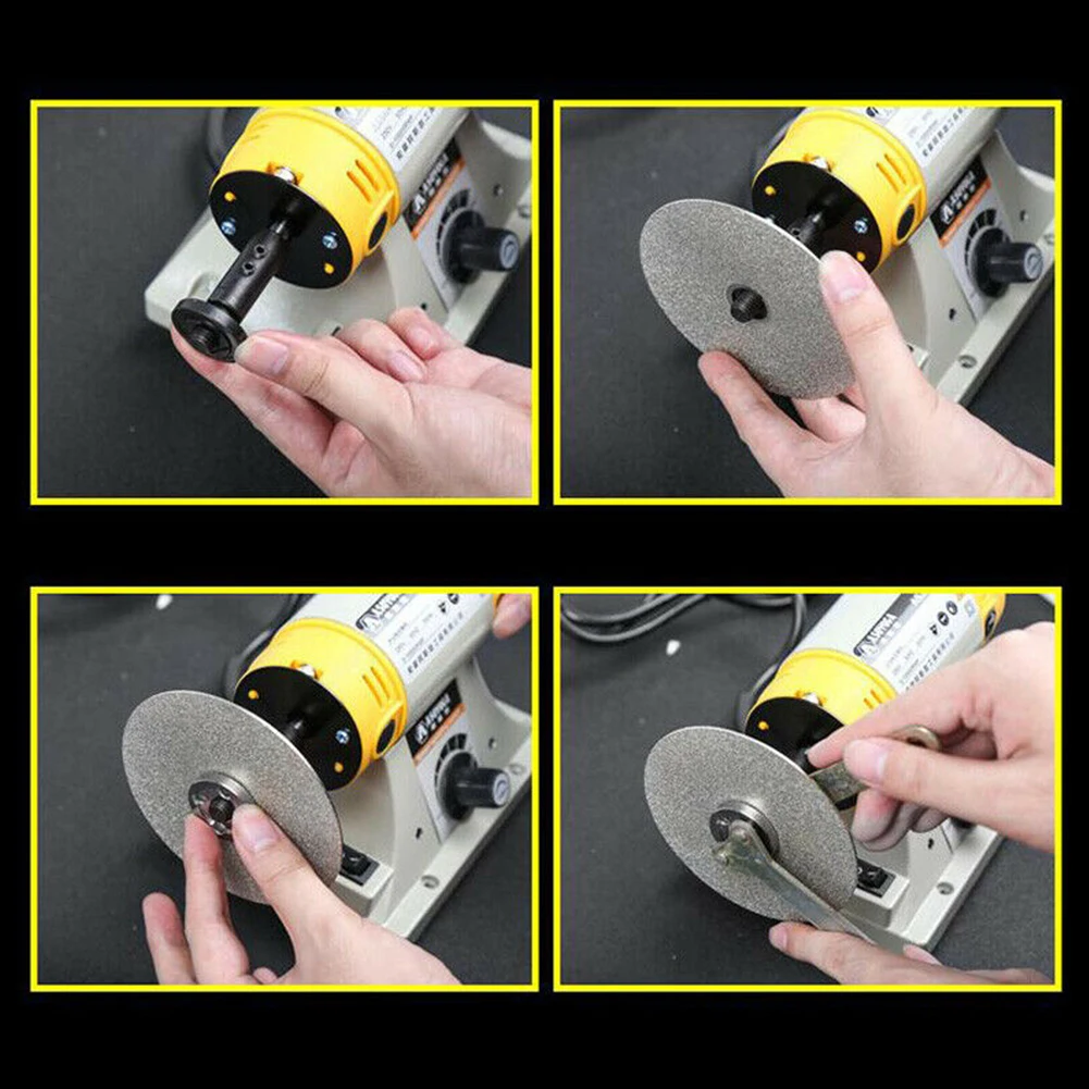 Diamond Grinding Wheel Discs 100mm 150mm Ideal for Metals Glass Products Crystals Wet/Dry Use Grit 240 ~ 3000
Diamond Grinding Wheel Discs 100mm 150mm Ideal for Metals Glass Products Crystals Wet/Dry Use Grit 240 ~ 3000