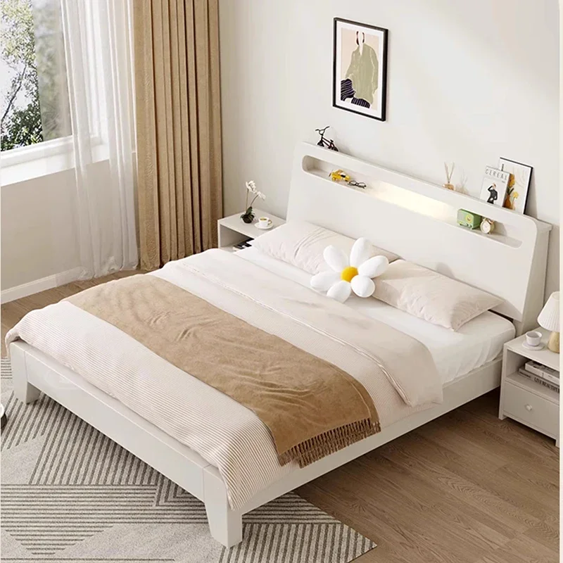 Bedroom Frame Bed Luxury Modern Designer Design Loft Japanese Bed Minimalist Princess American Cama De Casal Modern Furniture
Bedroom Frame Bed Luxury Modern Designer Design Loft Japanese Bed Minimalist Princess American Cama De Casal Modern Furniture