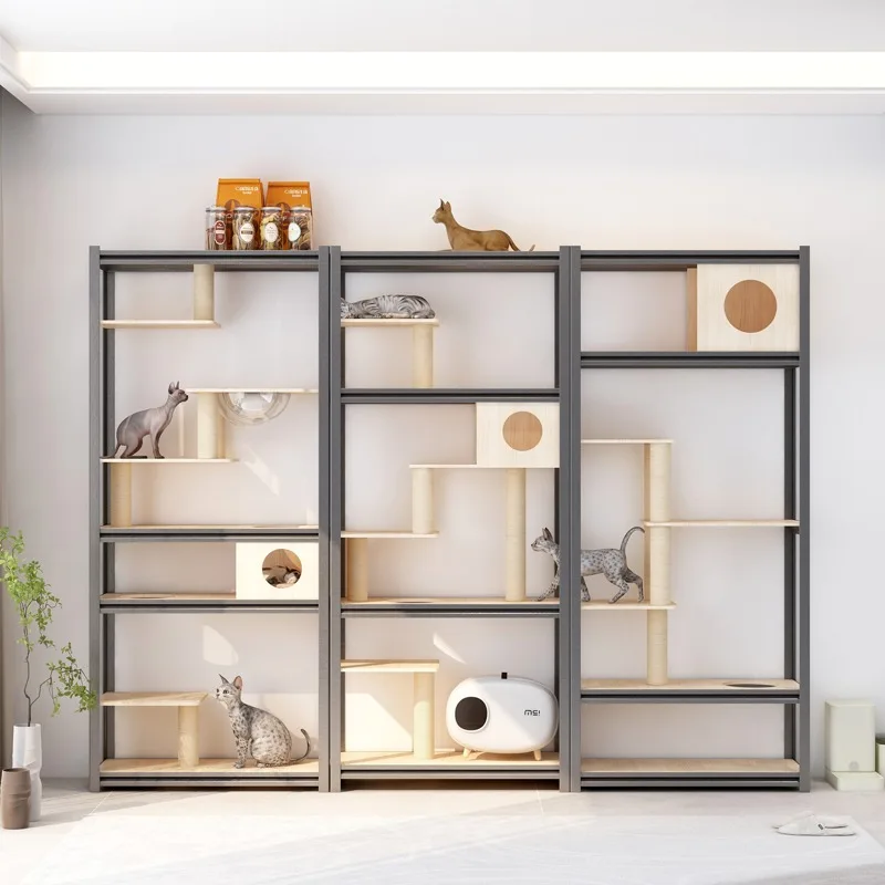 Wooden Cat Trees Towers for Large Cats, Tall Articles for Cats, Wall Mounted Sisal Hemp Furniture, Beds Furniture, Home Decorati
Wooden Cat Trees Towers for Large Cats, Tall Articles for Cats, Wall Mounted Sisal Hemp Furniture, Beds Furniture, Home Decorati