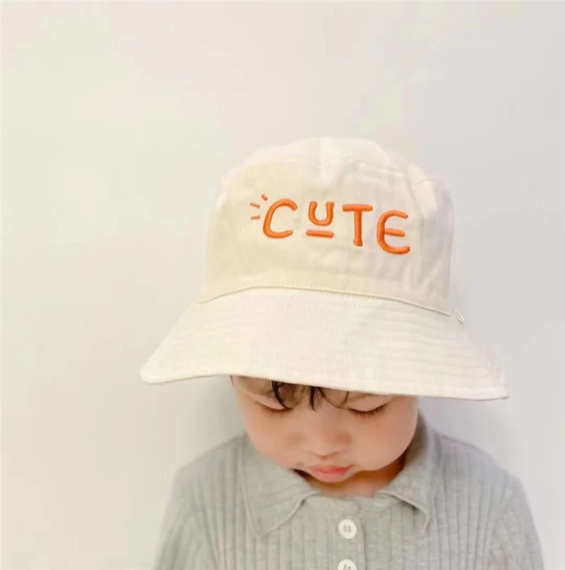 

Double-sided Sun Hats for Boys Girls Cotton Bucket Hat Summer Panama Girls UV Visor Hat Toddler Children Fisherman Hat 48-52cm